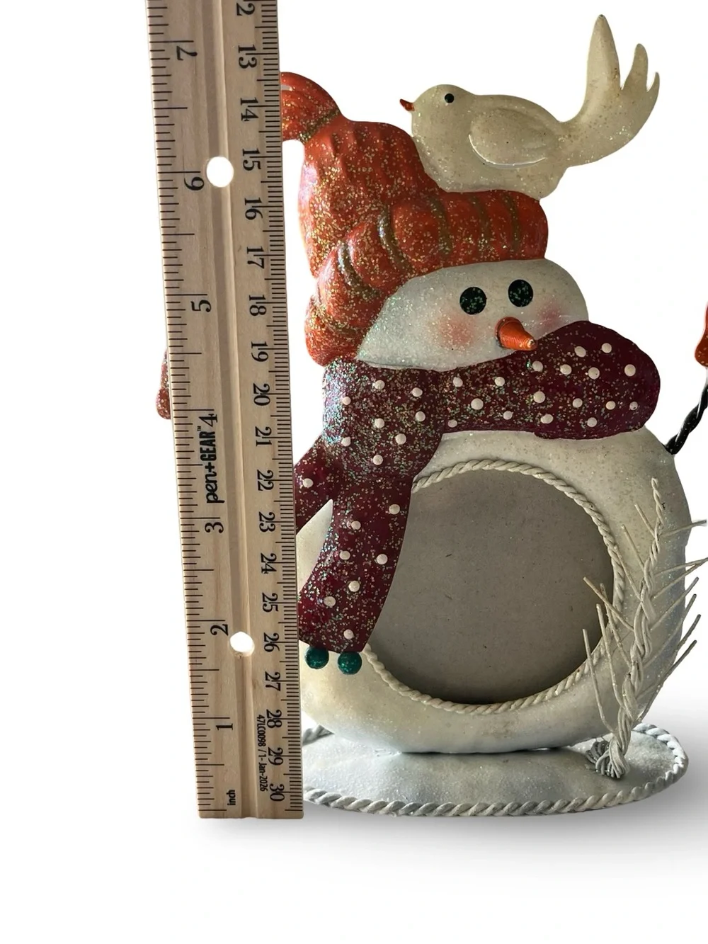 Snowman Holiday Decor Snowman Picture Frame